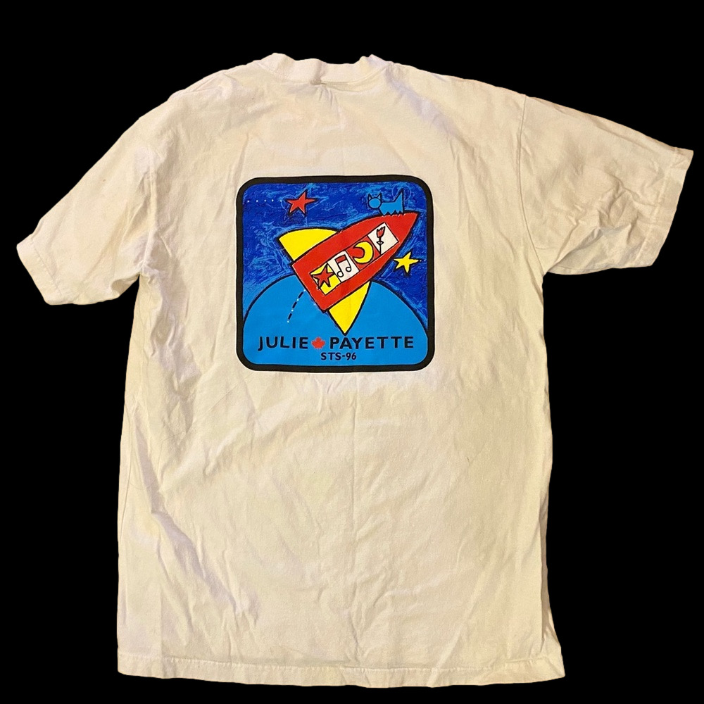 CSA ASC Canadian Space Agency JULIE PAYETTE Canadian Astronaut t-Shirt size S/M